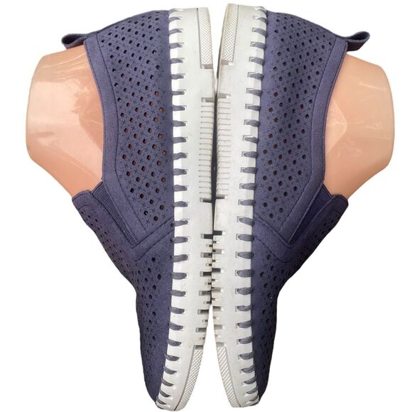 PATRIZIA Women's Surfie Navy Suede Cut Outs Slip-On Shoes EU 39 US 8.5 - Picture 6 of 14